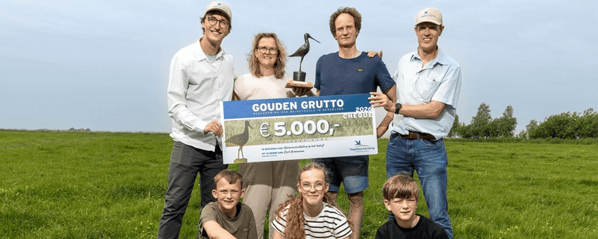 Gouden Grutto voor Durk Breeuwsma