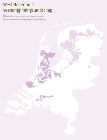 West-Nederlands veenontginningslandschap