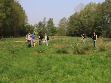 Met andere jongeren actief bij en voor een groene organisatie