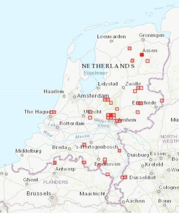 Waarnemingen sneeuwspringer van 1990 tot 2020