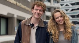 NIOZ bij ZeeWijzer-bericht. Kjeld en Mei.