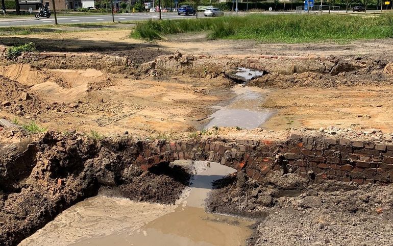 Oude gewelven van vermoedelijk een watermolen doen weer dienst