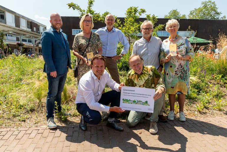 Eerste prijs: Vergroeningsgolf vanuit de Vlindertuin in Tiel