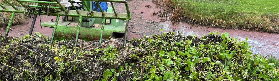 Het amfibievoertuig in actie