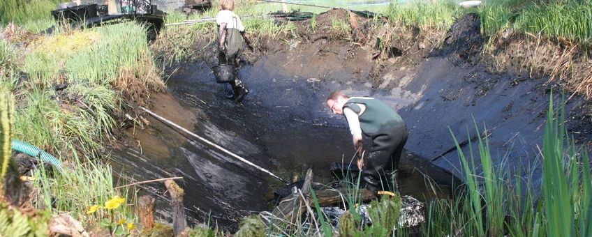 RAVON-medewerkers in actie