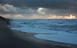 Storm op zee