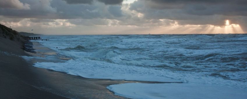 Storm op zee