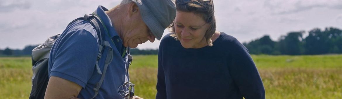 (leadfoto: Een persoonlijke dialoog tussen Sanne en haar vader Jacques vormt de kern van de film Groenkijkers)