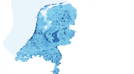 Totale waarde ecosysteemdiensten in Euro per hectare per jaar voor heel Nederland