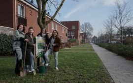 Stadsoase Diezerhof groepsfoto