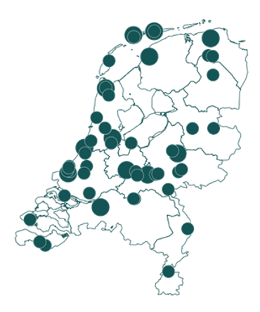 Waarnemingen van bladkoningen in de tuin, gedurende 2015 - 2020. Het kan overal!