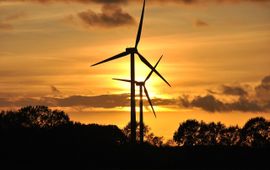 Pixabay Windmolens in schemer