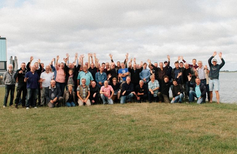 Groepsfoto afsluiting 'Samen voor de Aal'-seizoen voor Zeeland en Zuid-Holland