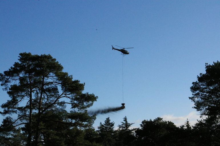 In sterk verzuurde bossen kan steenmeel ingezet worden
