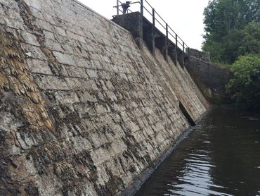 Garlogy-dam in Schotland