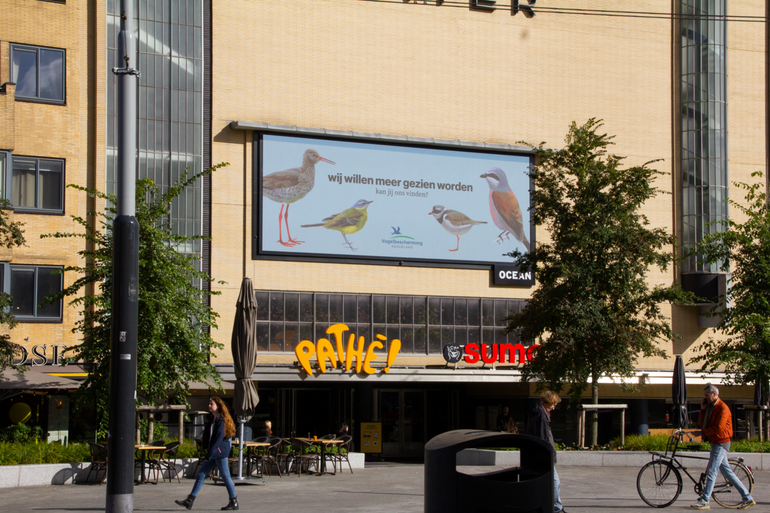 Reclamescherm Leidseplein