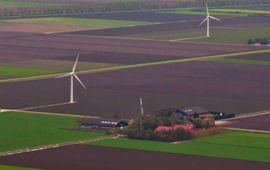 Grootstchalige en intensieve landbouw in zuidelijk Flevoland