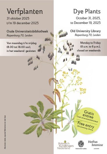 Bezoek de Expositie Verfplanten in de Oude UB van de Universiteit Leiden