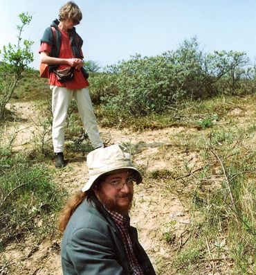 Annie Zuiderwijk en Conn Barrett op Lizard Hill in 1996