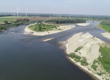 Bij Meers zijn spectaculaire rivierprocessen zichtbaar