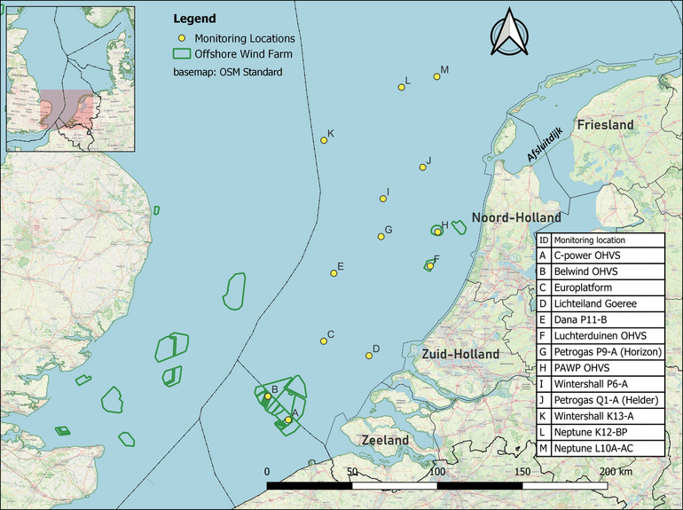 Monitoringgebied onderzoek migratie ruige dwegvleermuis