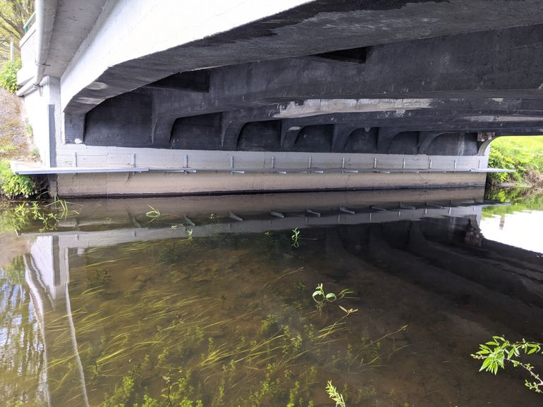 Otterpassage bij de Lichtenvoordseweg over de Boven-Slinge