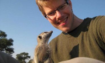 Ben Dantzer during fieldwork