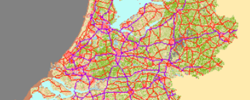 Groenmonitorkaart van Nederland op 2 februari 2014