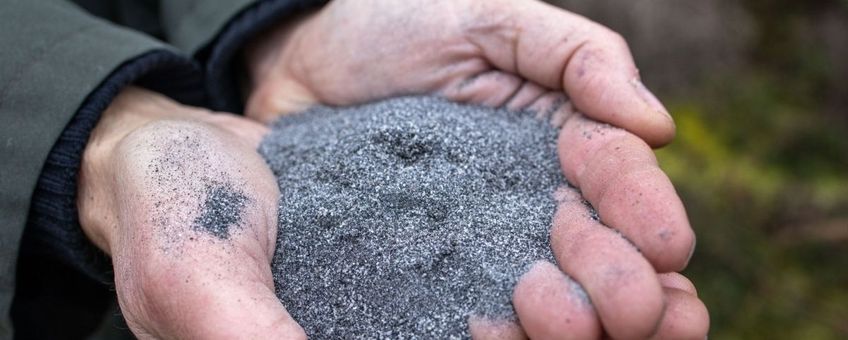 Steenmeel, natuurherstelwerkzaamheden op de heide