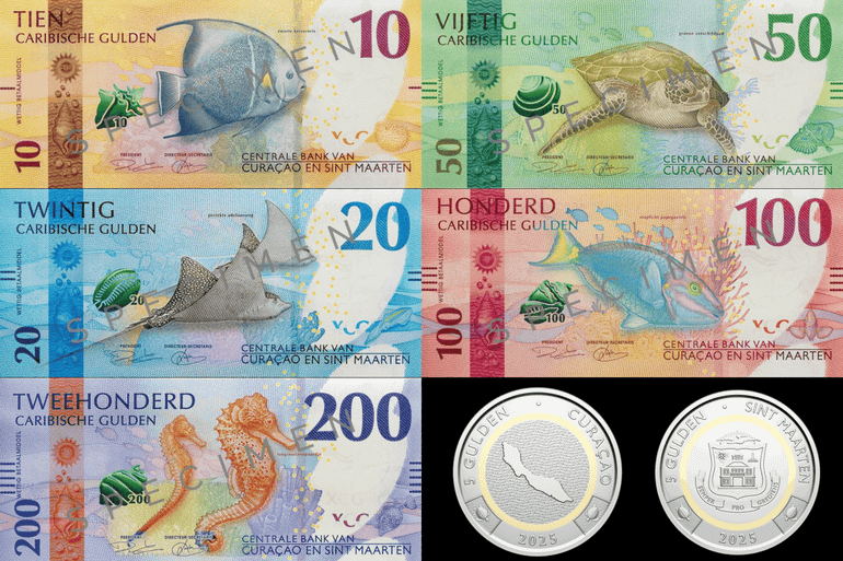 De nieuwe Caribische gulden