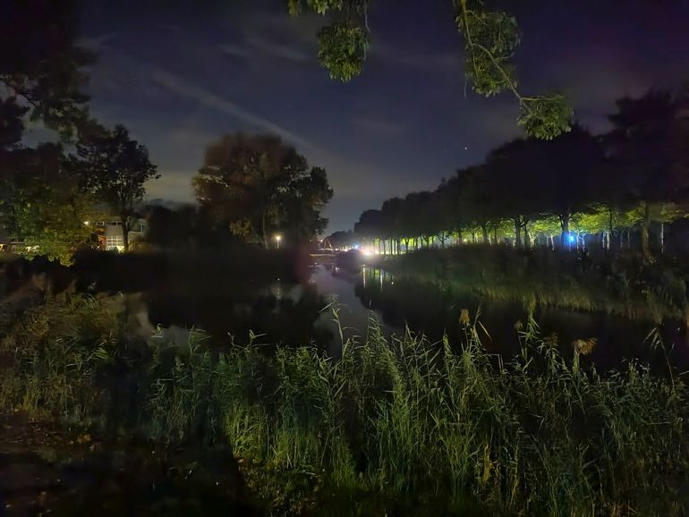 Watergangen langs dreven