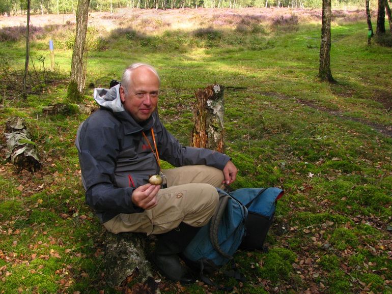 Peter Eenshuistra in het veld