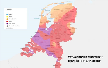 Smog op de kaart