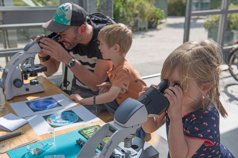 Science café in de Leidse Hortus