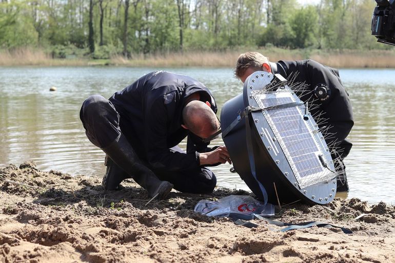 Installatie van de meetboei