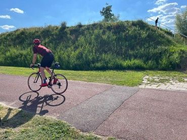 Fietsen langs de Vijfwal