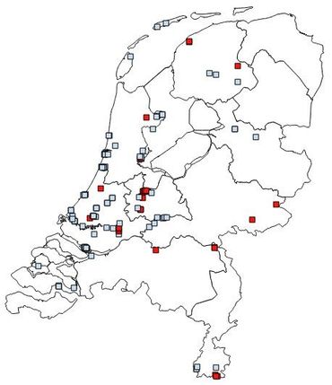 Resultaten argusvlindertelling voorjaar 2016: blauw wel aangetroffen, rood niet