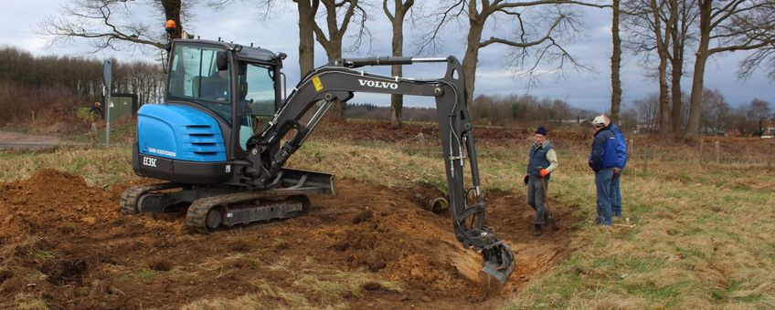 Van Kesteren graaft greppel voor hidden hedge