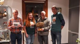 Uitreiking van de Gouden Braakbal aan Jan Alewijn Dijkhuizen