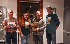 Uitreiking van de Gouden Braakbal aan Jan Alewijn Dijkhuizen