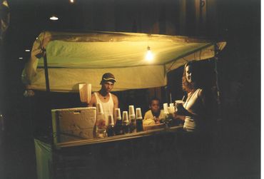 Drankjeskraam in Lenςois, Brazilië