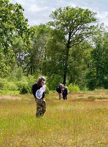 Tijdens excursies werd geprobeerd zoveel mogelijk verschillende soorten te vinden op landgoed Wellenseind