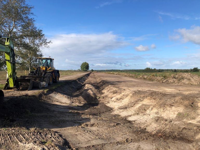 De Heibloemsloot wordt gedempt