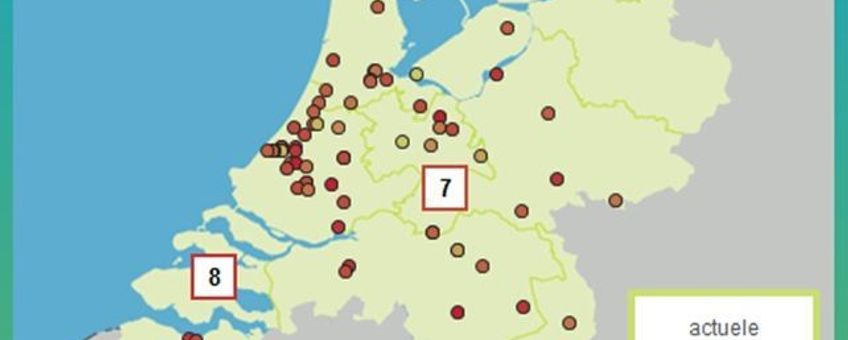 Figuur 2. Screenshot van Allergieradar.nl op 18 juni 2013