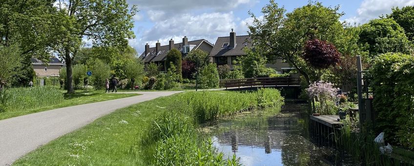 Een zonnig Merenwijk in Leiden