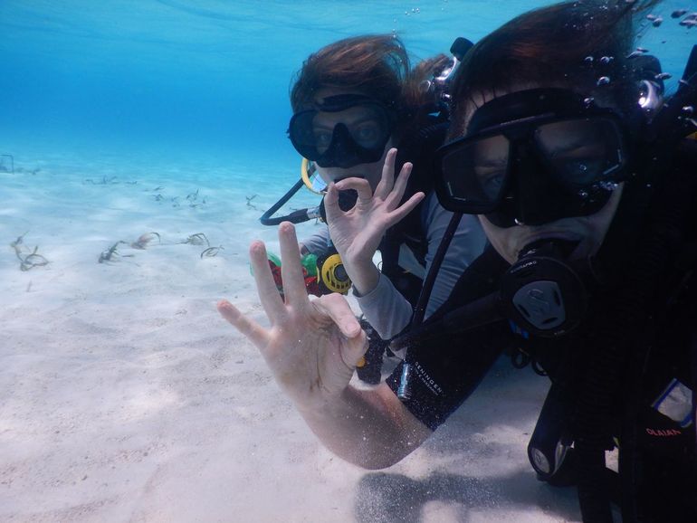 Marjolijn Christianen and Fee Smulders in one of the areas where they’re conducting research