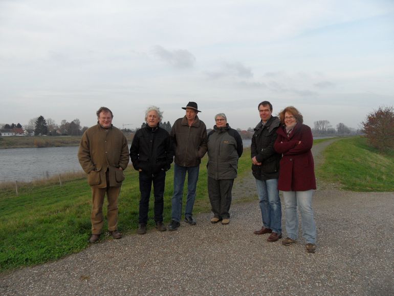 Groepsfoto in Geulle aan de Maas