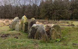 Het onderduikershol in Evertsbos bij Anloo