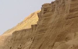 Voor eenmalig gebruik, Duinafslag bij strandpaal 8 op Texel