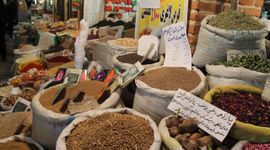 Salep knollen te koop in Teheran